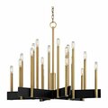 Hudson Valley Abrams 18 Light Chandelier 8834-AGB